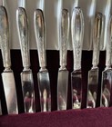 1847 Rogers Bros Ambassador Silverware Silverplate Flatware Set 108 Pcs W box