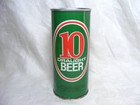 Vintage Steel Beer Can 10 Draught Beer 16oz Pull Tab New Zealand