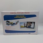 Digital Photo Frame  Mp3  Video Clips Remote Control   Speakers