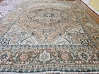 8 X 10 2 Antique Veg Dye Serapi Heriz Rug Vintage Kazak  Caucasian 