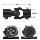 Universal Coupling  3 4  Round X 3 4  Smooth Round Steering Shaft U-joint