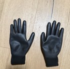 12 Pack Pu Coated Safety Work Gloves Black  Ultra Light  Good Grip  Size L Cheap