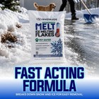 Snow Joe Magnesium Chloride Ice Melting Flakes  Fast-acting  Pet Safer  50 Lb