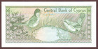 Cyprus  10 Pounds  1987     Gem Unc