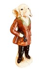 Vintage Huntsman Hound Figurine Dog Anthropomorphic Beagle 12 5 Inch Tall