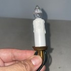 Vintage Flicker Bulb Christmas Tree String Lights 20 Lamp Mini Candles