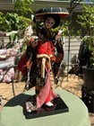 Vintage Japanese Fujimusume    wisteria Maiden    Kabuki Display Doll     16    Tall