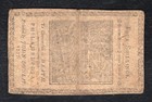 April 10  1777 4s Four Shillings Pennsylvania Colonial Currency Note