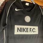 Nike F c  Football Club Home Soccer Jersey Black Men s Size Medium At6017-010