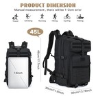 45l Military Tactical Backpack Molle Army Rucksack Assault Pack Men Hiking Bag