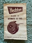 Vintage Heddon Mark Iv Model 11 Made In Usa Automatic Fly Fishing Reel Parts