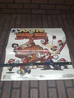Mario Vs Donkey Kong Mini-land Mayhem  Thick Store Promo Poster Nintendo Ds
