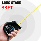 33ft Tape Measure  Fractions Easy Read Measuring Tape  Retractable
