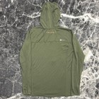First Lite Hoodie Mens Large Kiln Midweight 250 Merino Wool Hoody Green Zip Hunt