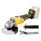Cordless Angle Grinder Compatible Dewalt 20v Max Battery 4-1 2  To 5  Brushless