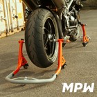 Mpw Race Dept Motorcycle Mobile Dolly Front And Rear Paddock Stand K v Type