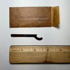 Vintage Starrett Wrench For Micrometer Steel Spanner Tool Athol Mass Usa 2 5   