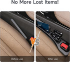 2-pack Car Seat Gap Filler  No-drop Seat Side Gap Seam Filler Organizer With    