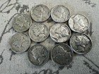 Lot Of 10      Mercury Dimes 1916-1945 Random Pick Very Fine Or Better Quality     