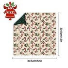 Scrapbook Paper Winter Patterned Paper For Scrapbooking 24 Sheets Double Side   