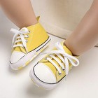 Unisex Baby Girls Boys Canvas High-top Shoes  Newborn Infant Anti-slip Soft S   