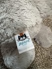 Jellycat London 12  Silver Bashful Bunny Rabbit Plush Stuffed Animal Floppy Ears