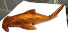 Hammerhead Shark Hand Carved Wood Sea Life Figurine