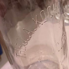 Very Nice Antique Theo A Kochs Barbershop Supply Bottle Chicago Hair Tonic
