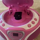 Hello Kitty Cd Player Boombox Radio Am fm Kt2025 Led Light Show Tested No Cord