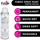 Colorshot Instant Fabric Spray Paint  Permanent Color Spray-on Fabric Paint  3oz
