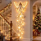 Angel Blessing Wall Light starglow Cascading Christmas Angel With Glowing 1