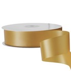 Old Gold Double Faced Satin Ribbon  1-1 2  X Continuous 50 Yards  Ribbons Per   