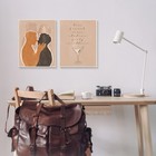 Stupell Industries Kiss French Party Caribbean Phrase Male Couple Embrace