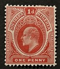 Travelstamps  1904-1909 Southern Nigeria Stamps Sg 34 Mint Mogh