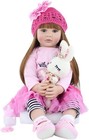 22  Reborn Baby Dolls Handmade Vinyl Silicone Realistic Girl Newborn Doll Gift
