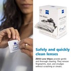 220 Count Zeiss Cleaning Lens Wipes  Pre-moistened Eyeglass Cleaner Wipes