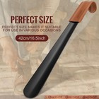 Extra Long Shoe Horn Long Handle Metal Long Shoehorn For Boot Men Women 16 5  6 