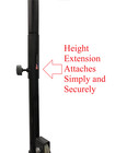  2  Dj Pro Lighting 13 Foot Crank Light Stand    2  Square Truss T-bar Adapter