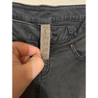 Denim Co  Womens Charcoal Gray Cargo Skinny Pants Size 10