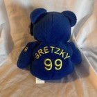 Salvino   s Bammers Wayne Gretzky  99 Bean Bag Bear  February 1999  New