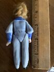 Antique German Bisque Boy Doll Dollhouse Mini Hertwig Limbach Carl Horn   4 5   