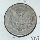 1878-p Morgan Silver Dollar - Vf  nice Coin 