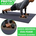 12 40pc Gym Flooring Mat Puzzle Exercise Mat Interlocking Soft Foam Floor Tiles