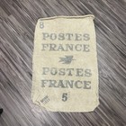 Vintage La Poste France Canvas Mail Bag French L etat Warein Lille Postal Sack