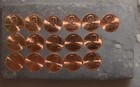 2025 P Lincoln Cent Error  Die Chips And Or Struck Through And Or Die Gouge Cent