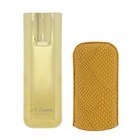 S t dupont 183273 Dragon Double Cigar Case   Cigar Holder Honey   Gold New