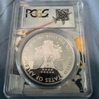 2019 W Proof Silver Eagle Pcgs Pr70 Fdi Congratulations Set West Point Holder