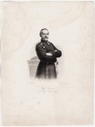 1890s Germany Prussian Field Marshal Graf Von Roon Portrait Original Grave