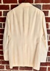Vintage Men s After Six Ivory Tuxedo Dinner Jacket One Button Shawl Lapel 42r
