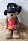 Ty Beanie Baby Plymouth Bear 2004 - Thanksgiving Bear - New